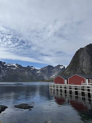 Lofoten - Fischerdorf Küste Norwegen