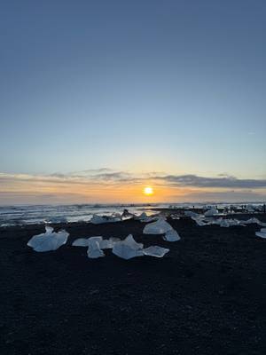 Jökulsárlón Island - Gletschereis