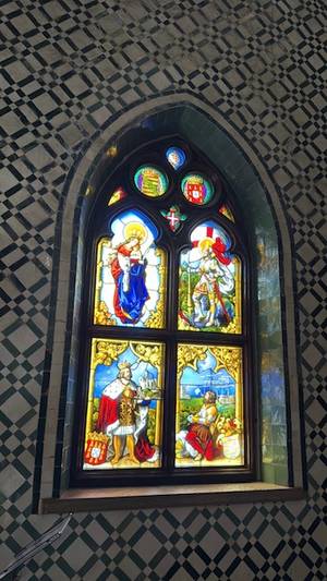 Palácio da Pena Sintra – Architekturdetails des bunten Schlosses