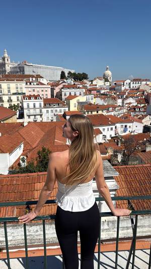 Lissabon – Sonnenuntergang Alfama