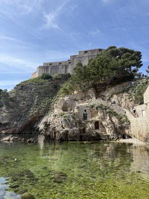 Dubrovnik Altstadt - morgendliche Gassen im goldenen Licht
