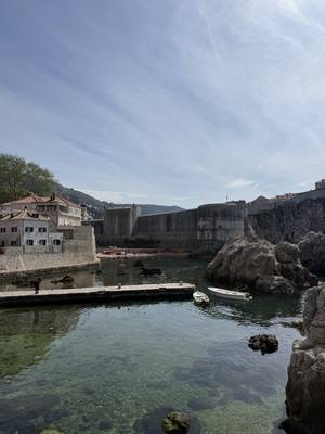 Dubrovnik - Kajak vor den Stadtmauern