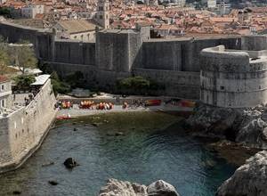 Dubrovnik - Altstadt vom Wasser aus