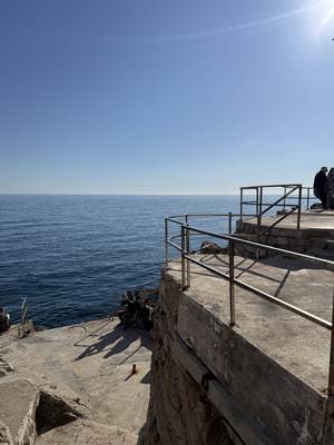 Dubrovnik City Walls - Blick auf die roten Dächer der Altstadt