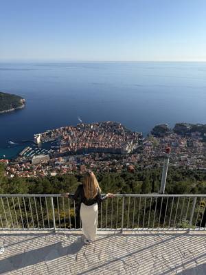 Dubrovnik - Blick über die Adria am Nachmittag