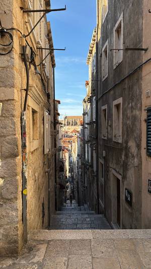 Dubrovnik Festungsmauern - Panorama über die Altstadt