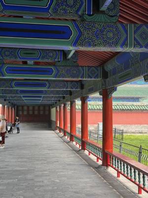 Himmelstempel - Säulengang Peking