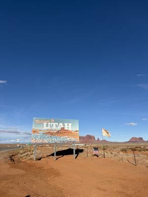 Monument Valley - Forrest Gump Point