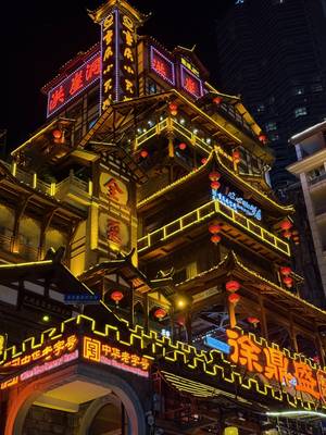 Jiefangbei Chongqing – Stadtzentrum China