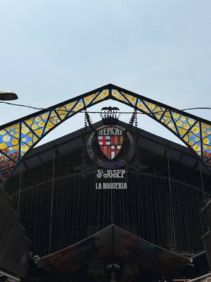 Boqueria Marktstand Barcelona