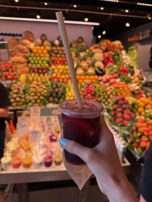 Frischer Saft Boqueria Barcelona
