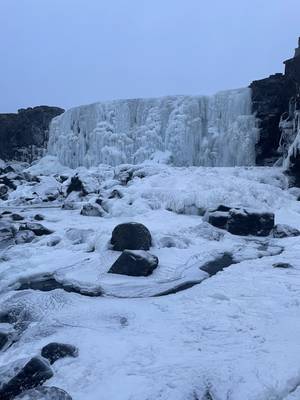 Öxará Wasserfall Island - Þingvellir Nationalpark